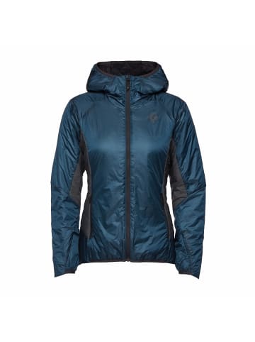Black Diamond W VISIHYBRID HOODY in Rauchblau
