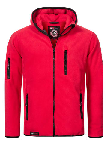 Rock Creek Fleecejacke in Rot