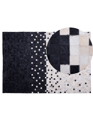 Beliani Patchwork ERFELEK in Bunt/Beige - (W) 140 x (H) 0.4 x (L) 200 cm