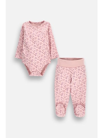 Coccodrillo Baumwollset für Babys in gedämpftes Rosa