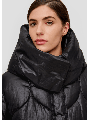 s.Oliver BLACK LABEL Outdoor-Jacke langarm in Schwarz