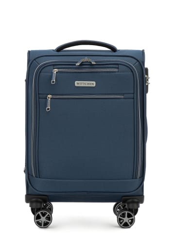 Wittchen POLYESTER CABIN SUITCASE in Dark blue