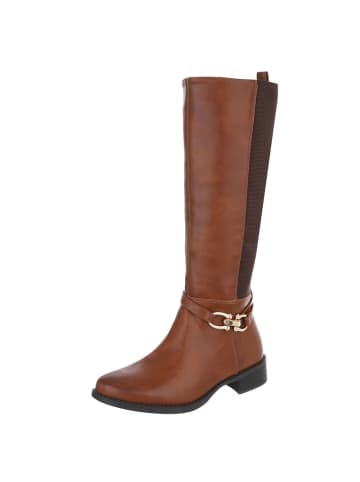 Ital-Design Stiefel in Camel