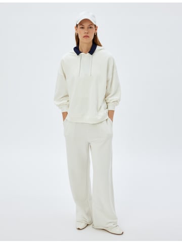 KOTON Sweatshirt in Weiß