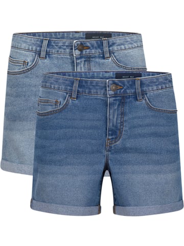 Noisy may Short BeLucky 2er Pack regular/straight in Blau
