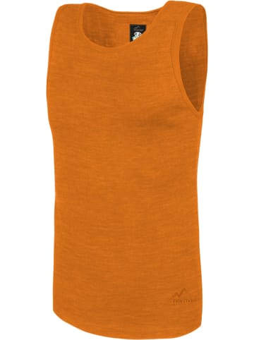 Normani Outdoor Sports Herren Merino Unterhemd Alice Springs in Orange