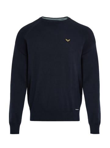 Threadbare Pullover THB Jumper Badger in Navy