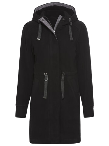 Kangaroos Fleecejacke in Schwarz
