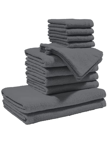 REDBEST Frottier, Leichtfrottier Frottier-Set 14-tlg. Oceanside in anthrazit