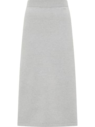 DreiMaster Damen Rock in Grau Melange