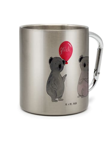 Mr. & Mrs. Panda Trinkbecher Koala Luftballon ohne Spruch in Silber