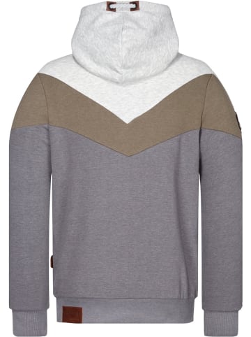 naketano Hoodie "Kifferboarder" in Grau