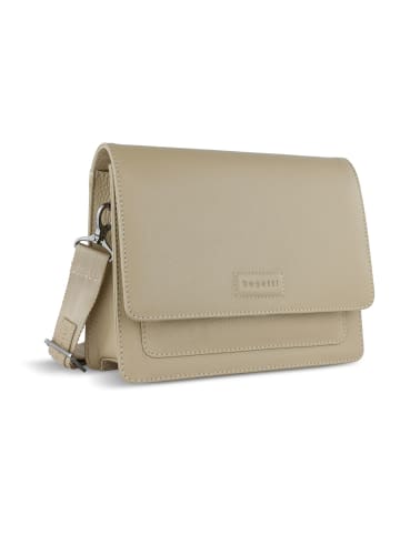 Elsa Umhängetasche M Leder 25 cm sand