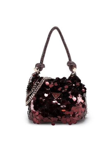 Guess Holiday Shine Mini Bag Handtasche 16 cm in wine
