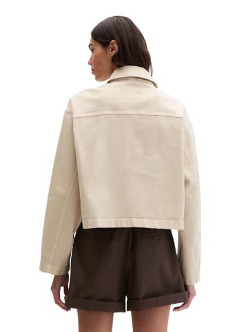Marc O'Polo Jacke relaxed in Grey Silk