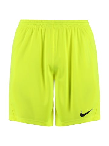 Nike Performance Trainingsshorts Park III in neongelb / schwarz