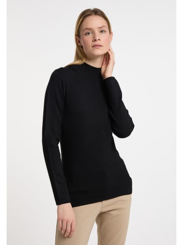DreiMaster Damen Strickpullover in Schwarz