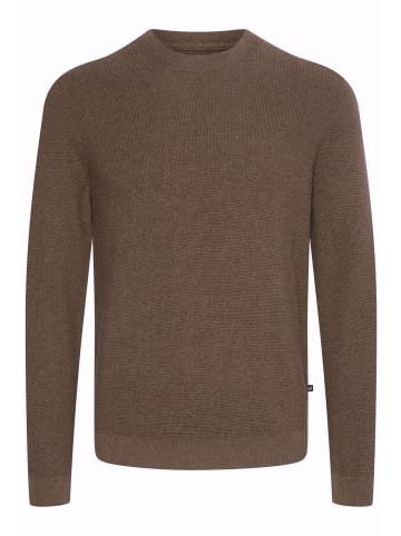 Matinique Strickpullover MAlagoon Gerade Passform in Morel Melange