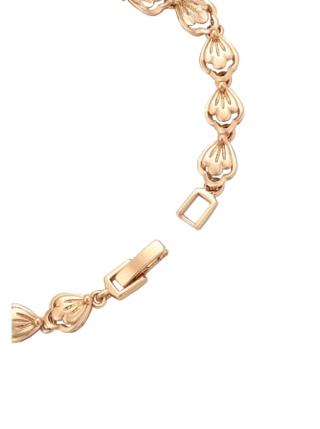 faina Women Bracelet With Rhinestones in Rose Gold Turquoise