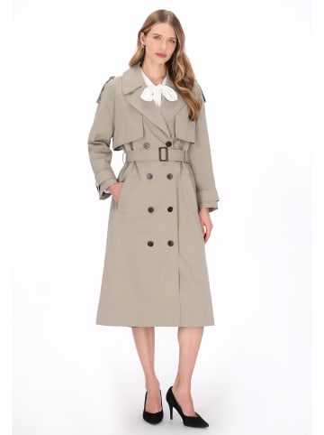 DreiMaster Women Coat in olive