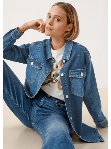 s.Oliver Denim Jacke langarm in Blau