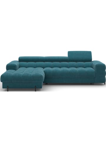MF Design Fenro Recamiere Links in Blau -  (L) 181 x (B) 285 x (H) 93 cm
