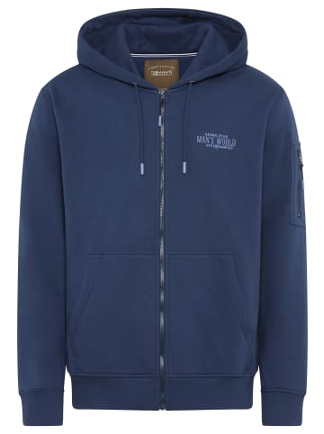 Man's World Kapuzensweatjacke in marine