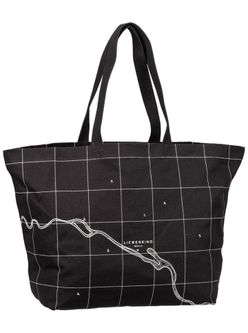 LIEBESKIND BERLIN Shopper Canvas XL in Black