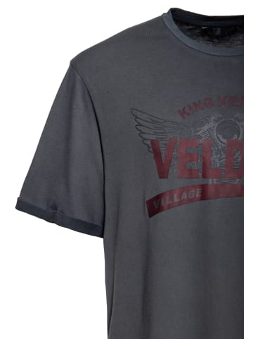 King Kerosin King Kerosin T-Shirt Velden Village 2025 in grau
