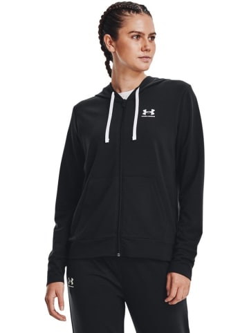 Under Armour Hoodie "UA Rival Terry Full-Zip-Hoodie" in Schwarz