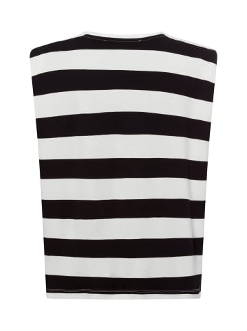 IPURI Top in ecru schwarz - 0002