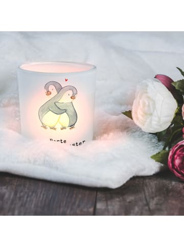 Mr. & Mrs. Panda Deko Windlicht Pinguin Beste Adoptivschwester d... in Transparent