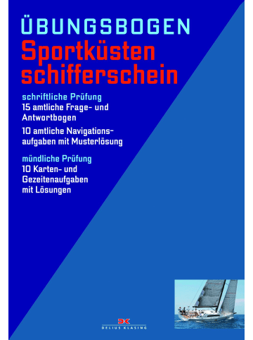 Delius Klasing Übungsbogen Sportküstenschifferschein