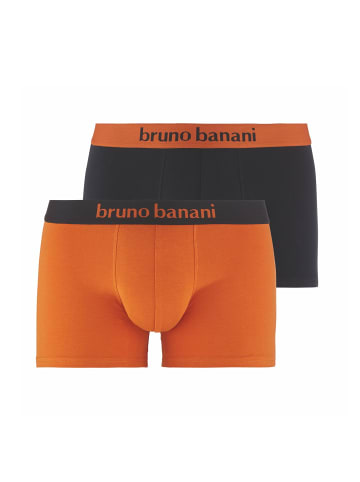 Bruno Banani Retro Short / Pant Flowing in Kürbis / Schwarz