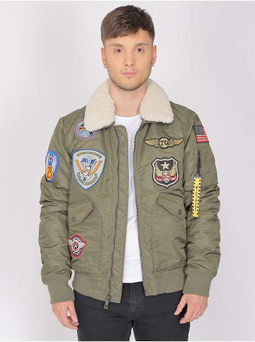 TOP GUN Bomberjacke TG23005 in olive