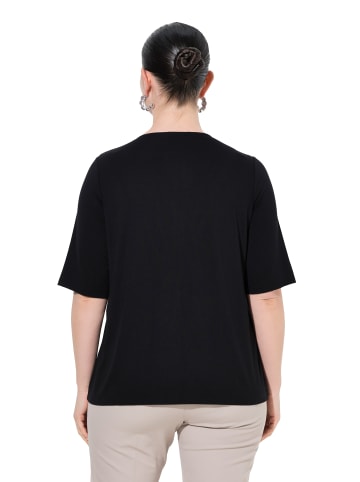 Ulla Popken Shirt in schwarz