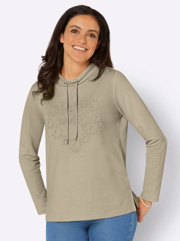 WITT WEIDEN Sweatshirt in sand