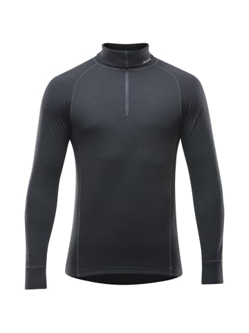 DEVOLD Duo Active Zip Neck in Schwarz