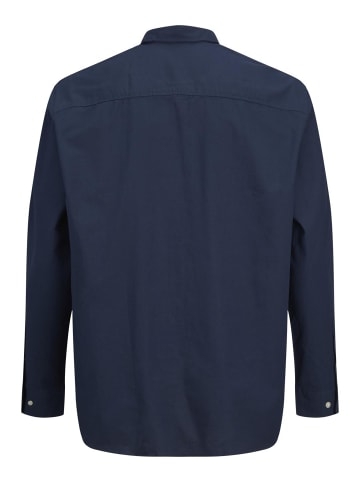 JACK & JONES PLUS Freizeithemd in Navy Blazer 1