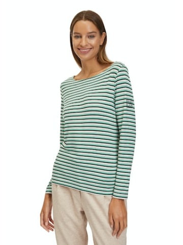 BETTY & CO Rundkragen Langarmshirt für Damen in uni