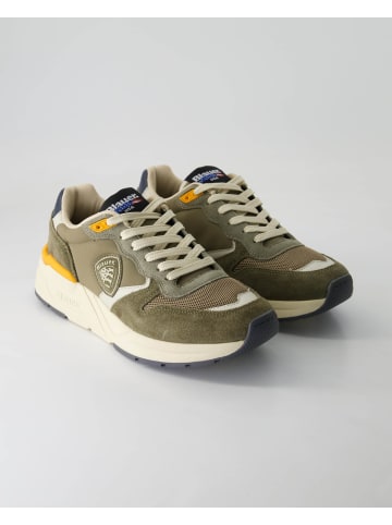 BLAUER USA Sportliche Schnürschuhe in Grün