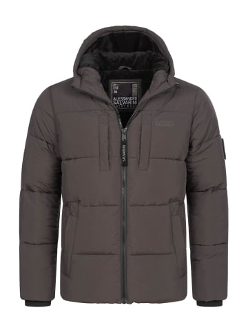 Alessandro Salvarini Winterjacke AS-422 in Dunkelgrau