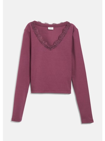 s.Oliver T-Shirt in 4918_bordeaux