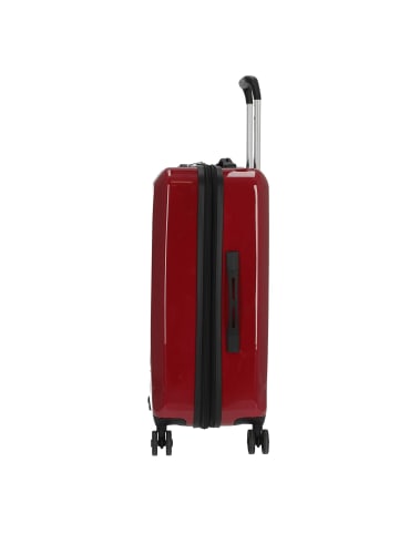 Check.In London 2.0 - 4-Rollen-Trolley 67 cm (orange) in beere