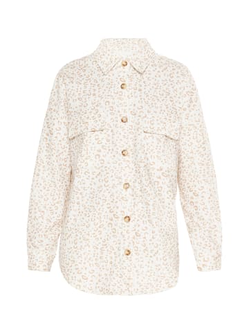 Usha Women Shirt in multicolor white