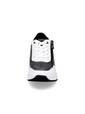 Marco Tozzi Keil-Sneaker in weiß schwarz