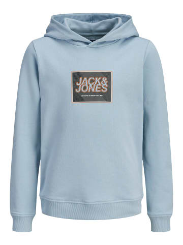 JACK & JONES Junior Kapuzensweatshirt JJRAIN SWEAT HOOD JNR in celestial blue