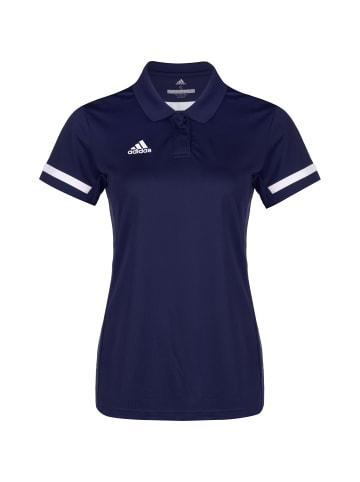 adidas Performance Poloshirt Team 19 in dunkelblau / weiß