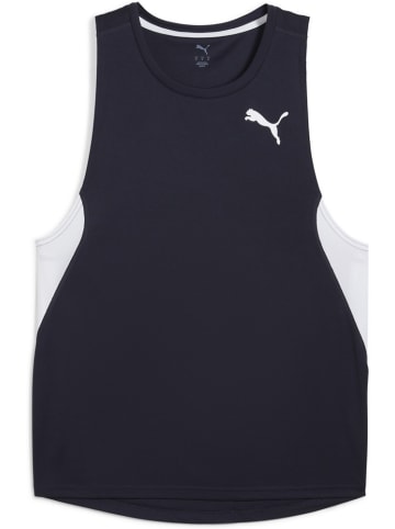 Puma Sportshirt "Cross The Line Singlet 3.0" in Blau
