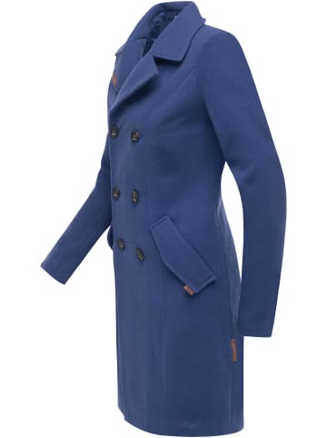Marikoo Wollmantel Nanakoo in Blue Violet